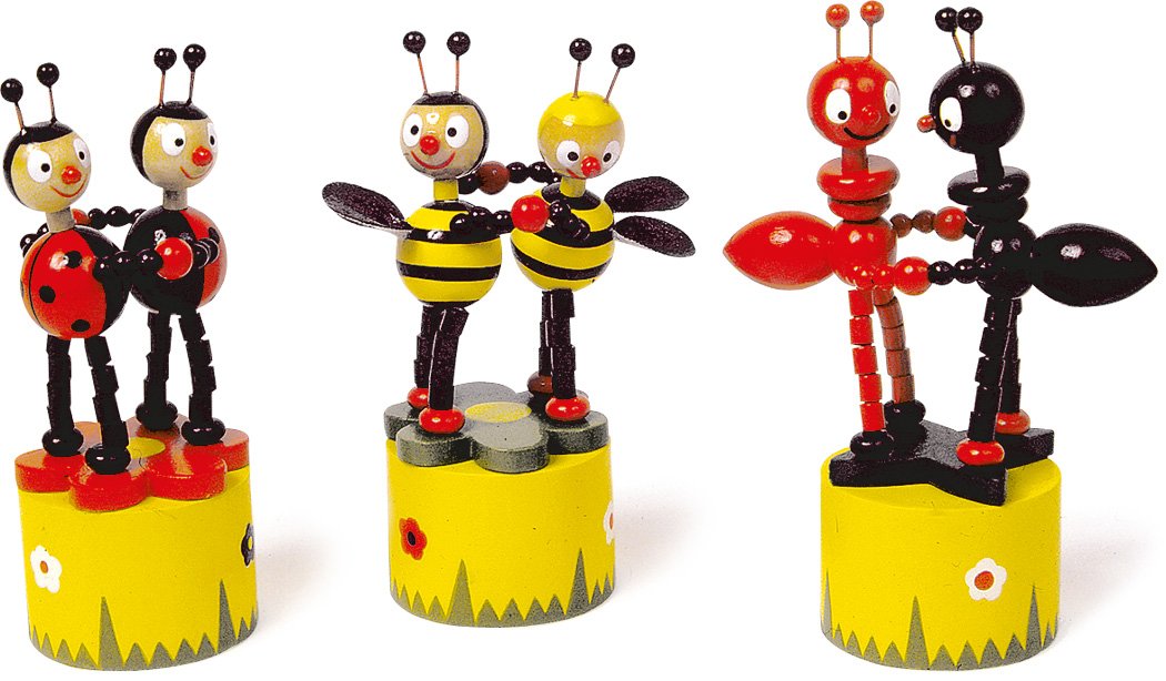 Small Foot by Legler Movable Press Animals Set Of