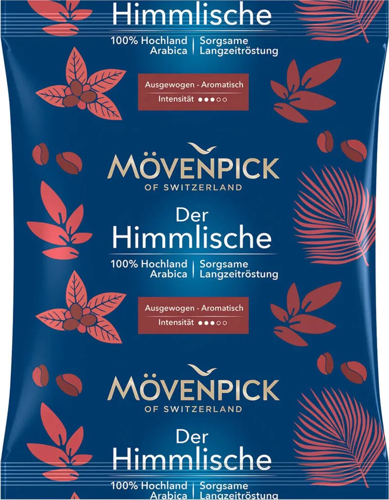 Mövenpick THE HEAVENLY in single-serving portions, 85 x 70g ground 5950g