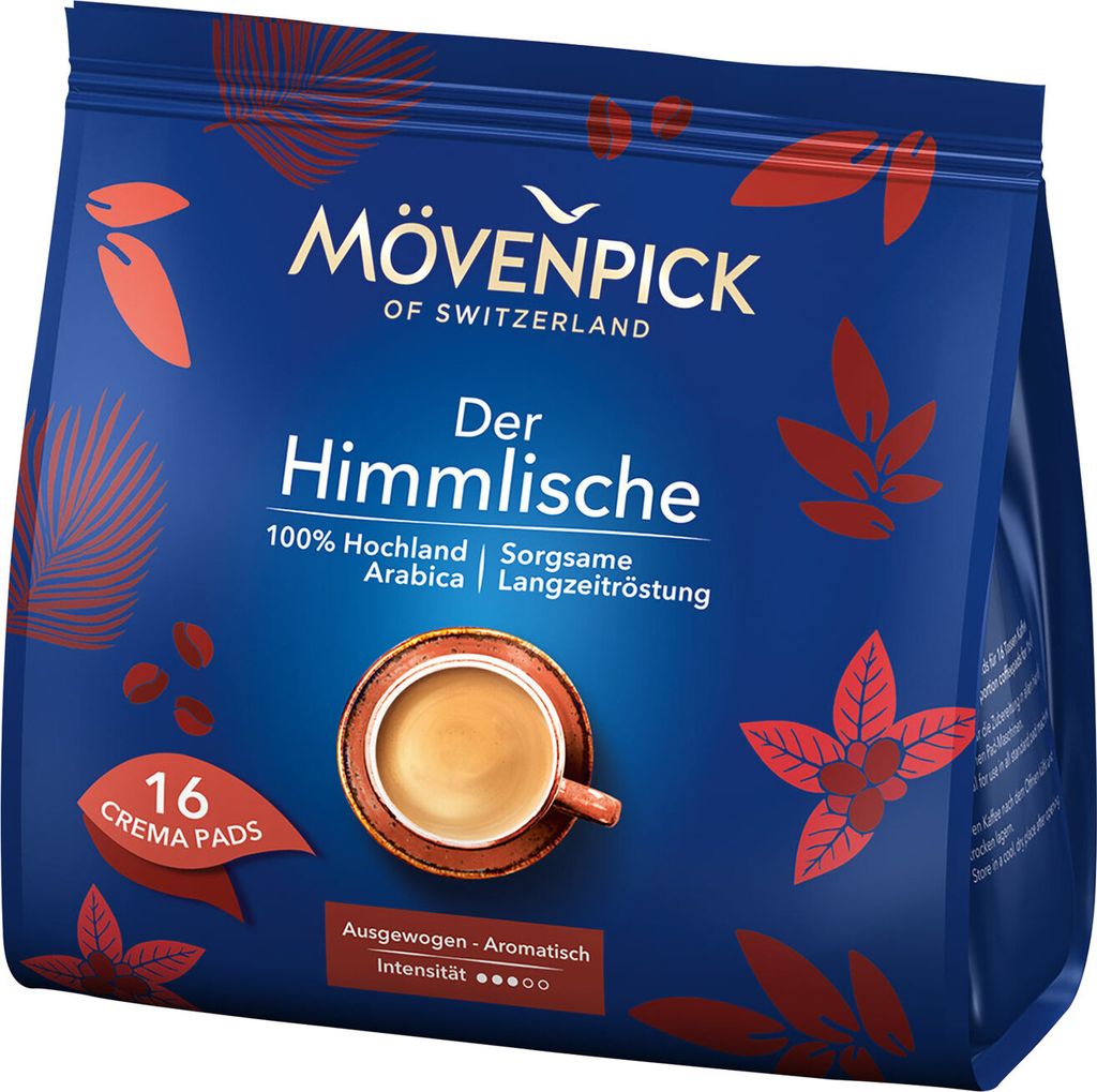 Mövenpick THE HEAVENLY Coffee Pods, 16 pieces
