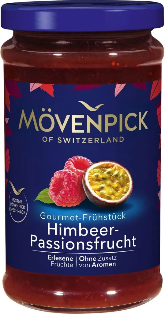 Mövenpick Gourmet Breakfast Raspberry Passion Fruit, 250g