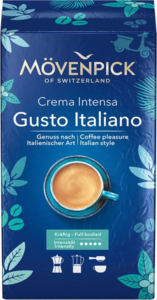 Mövenpick GUSTO ITALIANO Crema Intensa, 250g ground 250g