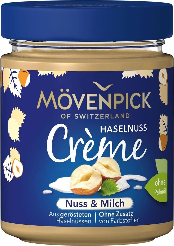 Mövenpick Hazelnut Cream Nut & Milk, 300g