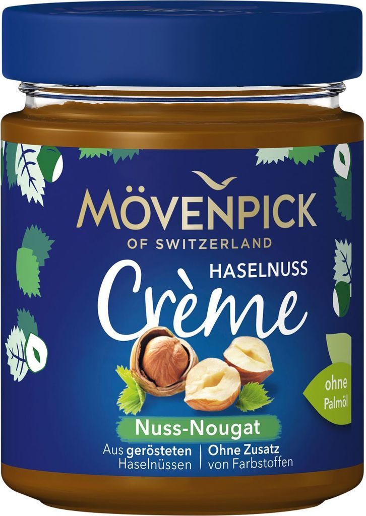 Mövenpick Hazelnut Crème Nut Nougat, 300g