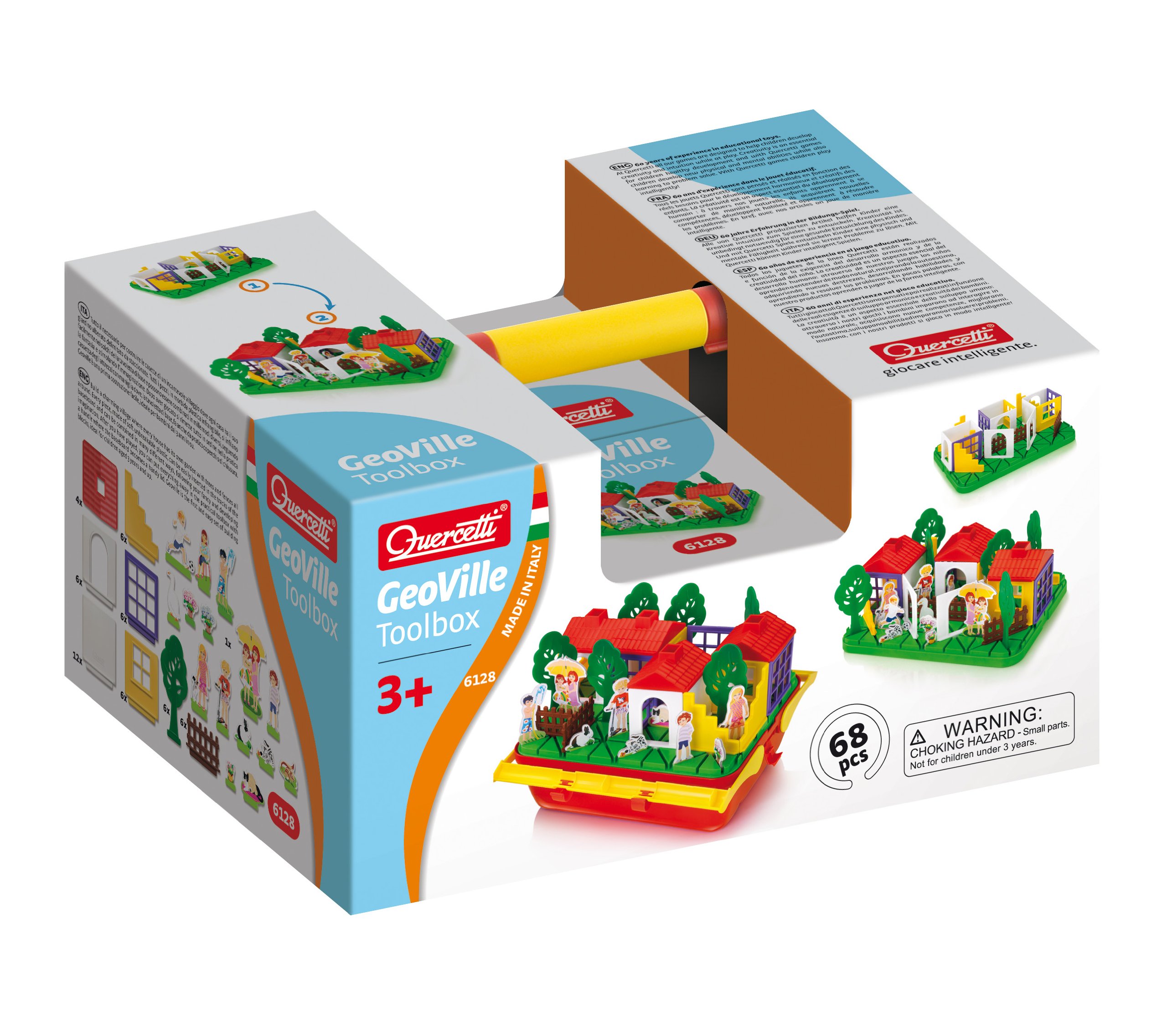 Quercetti Movie Geoville Toolbox Con Scatola