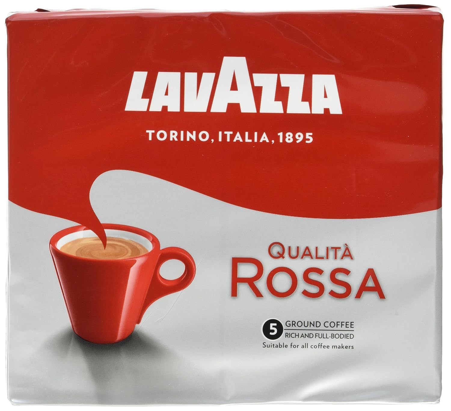 Lavazza Ground Coffee - Quality Rossa (500 g)