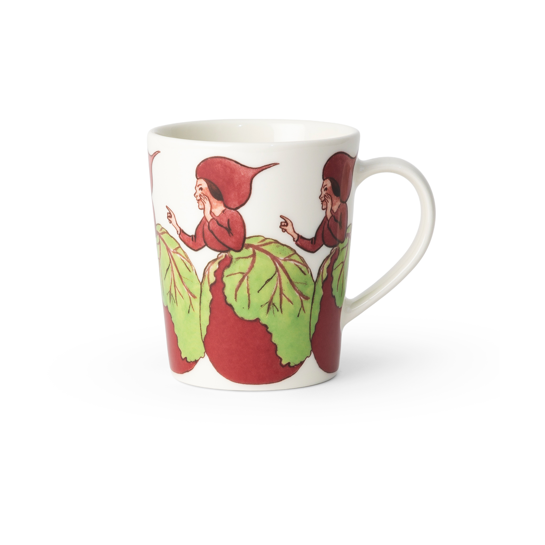 Design House Stockholm Mrs Beetroot Mug, White