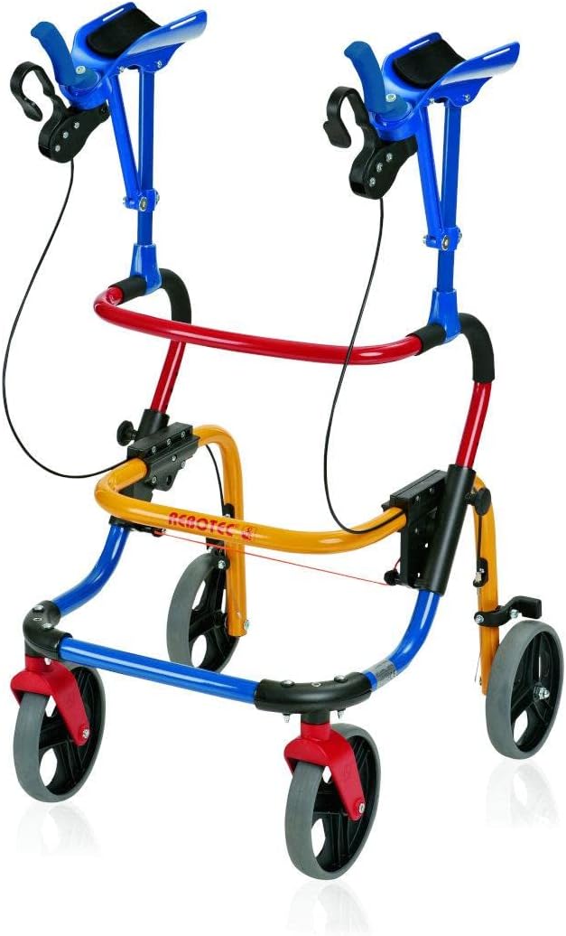 FabaCare Fixi Yano Arthritis Rollator for Children with Forearm Pads, Foldable, Height Adjustable, up to 100 kg