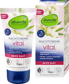 alverde NATURKOSMETIK Night Cream Vital, 50 ml