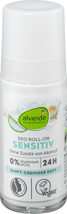 alverde NATURKOSMETIK DEO roll-on sensitive, 50 ml