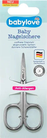 Baby nail scissors anti-allergenic, 1 piece