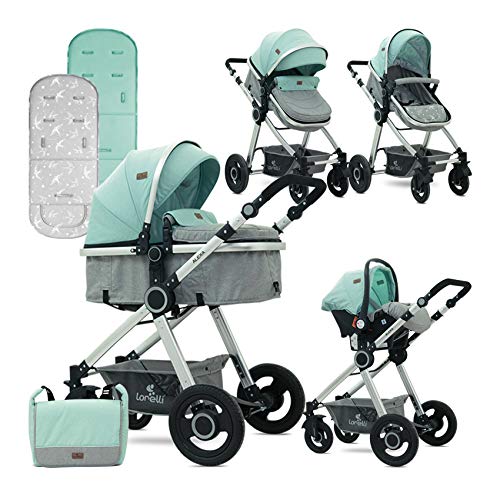 Lorelli Alexa 2-in-1 Combi Pushchair - Green