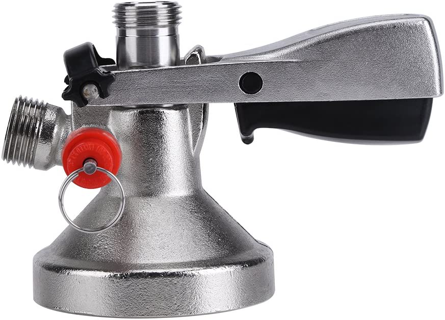 TKSE G Type Keg Stainless Steel Clutch Barrel Tap Brew W Air Valve Home