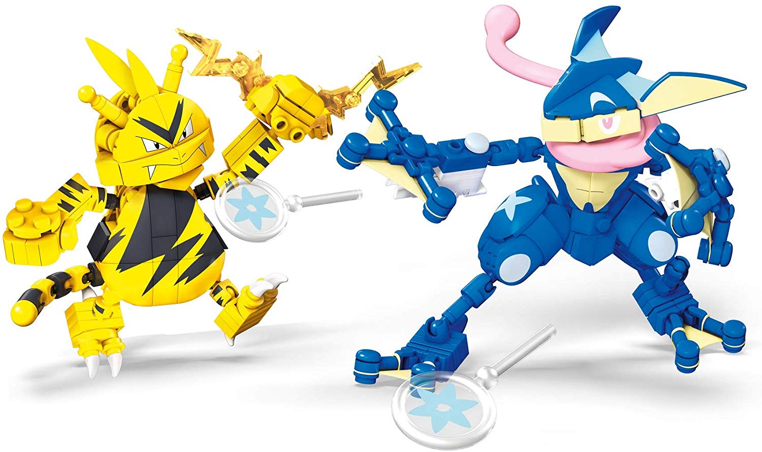 Mega Construx Pokemon-Greninja-Vs. Electabuzz