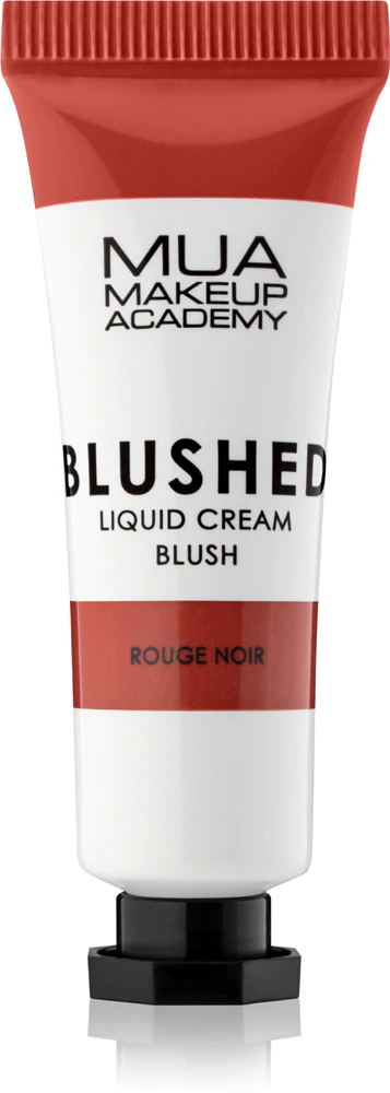 MUA Makeup Academy Blushed Liquid Blusher liquid blusher Farbton Rouge Noir 10 ml