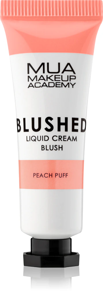 MUA Makeup Academy Blushed Liquid Blusher liquid blusher Farbton Peach Puff 10 ml