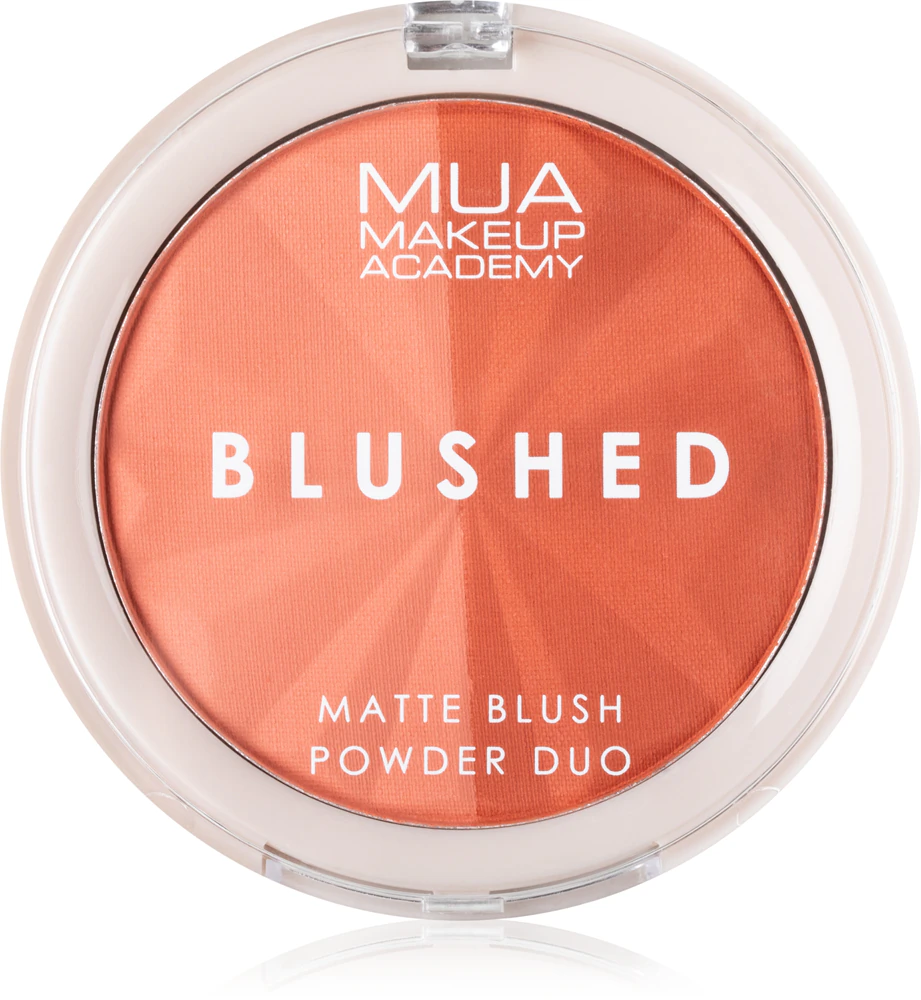 MUA Makeup Academy Blushed Powder Blusher powder blusher Farbton Peach Fizz 5 g