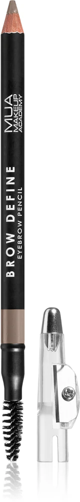 MUA Makeup Academy Brow Define long-lasting eyeliner with brush Farbton Fair 1,2 g