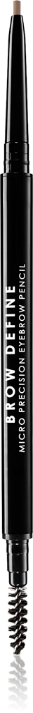 MUA Makeup Academy Brow Define Precision Eyebrow Pencil with Brush Farbton Light Brown 0,3 g