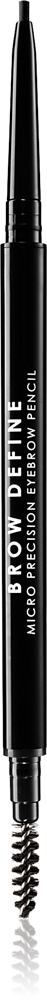 MUA Makeup Academy Brow Define Precision Eyebrow Pencil with Brush Farbton Black 0,3 g