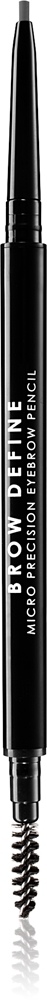 MUA Makeup Academy Brow Define Precision Eyebrow Pencil with Brush Farbton Grey 0,3 g