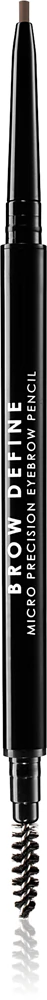 MUA Makeup Academy Brow Define Precision Eyebrow Pencil with Brush Farbton Dark Brown 0,3 g