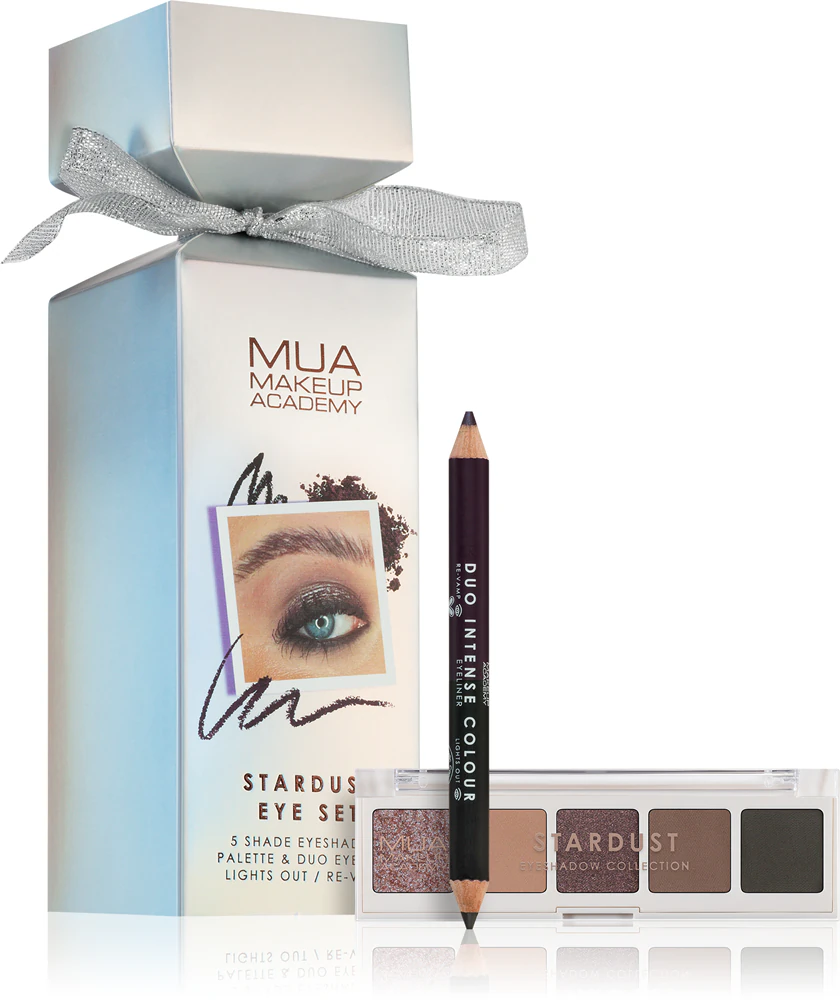 MUA Makeup Academy Cracker Stardust Gift Set (for smoky makeup)
