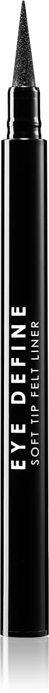 MUA Makeup Academy Eye Define Felt Pen Eyeliner Farbton Black 0,65 g