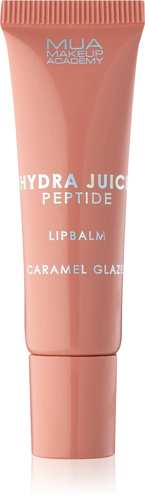 MUA Makeup Academy Hydra-Juice Peptide moisturizing lip balm for increased shine Duft Caramel Glaze 10 ml