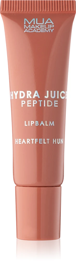 MUA Makeup Academy Hydra-Juice Peptide moisturizing lip balm for increased shine Duft Heartfelt Hun (Honey) 10 ml