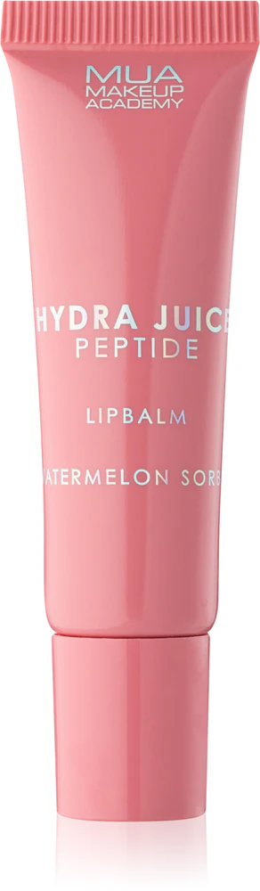 MUA Makeup Academy Hydra-Juice Peptide moisturizing lip balm for increased shine Duft Watermelon Sorbet 10 ml