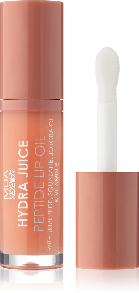 MUA Makeup Academy Hydra-Juice Peptide Lip Oil Farbton Caramel Glaze 7 ml