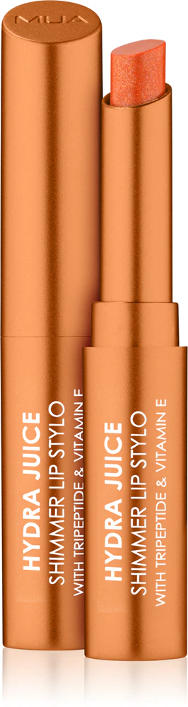 MUA Makeup Academy Hydra Juice Peptide Shimmer Lip Stylo Lipstick with Glitter and Nourishing Effect 1.5gm