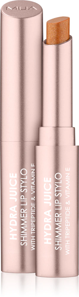 MUA Makeup Academy Hydra Juice Peptide Shimmer Lip Stylo Lipstick with Glitter and Nourishing Effect 1.5gm
