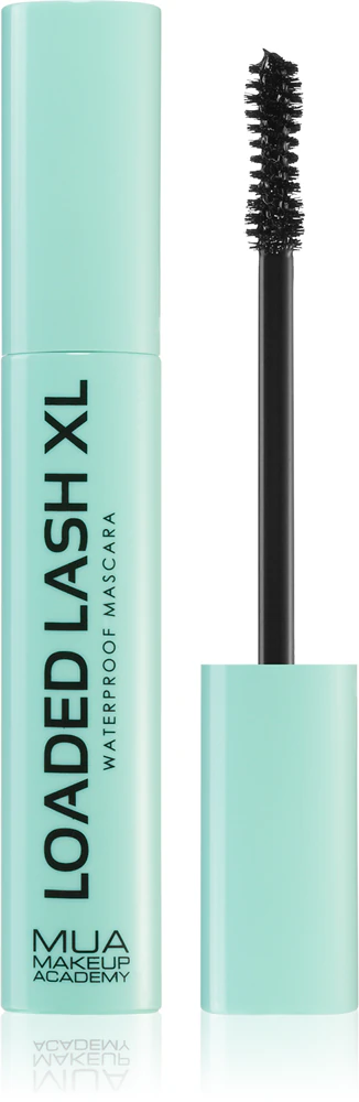 MUA Makeup Academy Loaded Lash XL Water-resistant mascara for added length, curl and volume