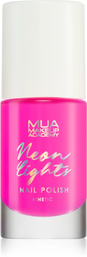 MUA Makeup Academy Neon Lights neon nail polish Farbton Kinetic 8 ml