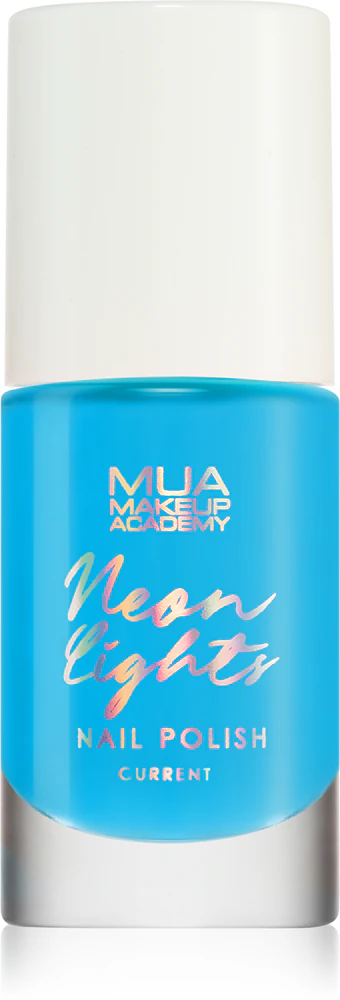MUA Makeup Academy Neon Lights neon nail polish Farbton Current 8 ml