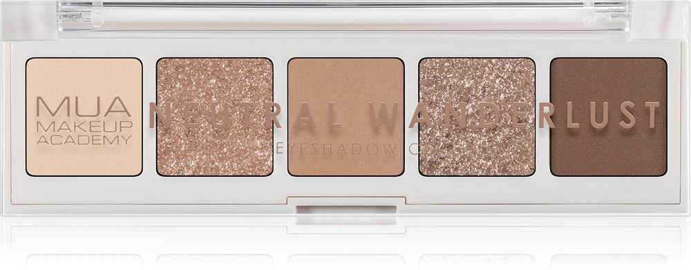 MUA Makeup Academy Professional 5 Shade Palette Eyeshadow Palette