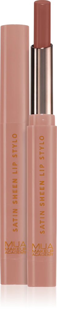 MUA Makeup Academy Satin Sheen Satin Lipstick Farbton Heroic 1,5 g