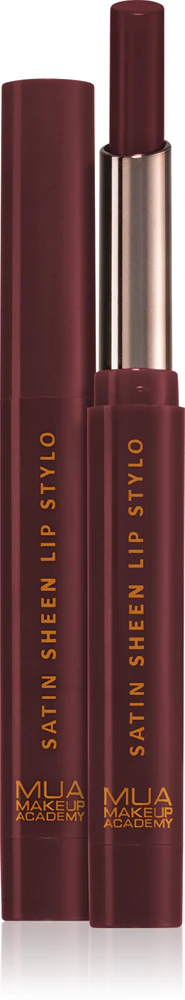 MUA Makeup Academy Satin Sheen Satin Lipstick Farbton Survivor 1,5 g