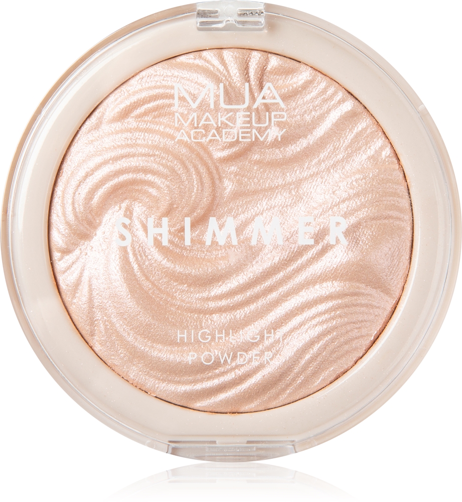 MUA Makeup Academy Shimmer brightening compact powder Farbton Pink Shimmer 8 g