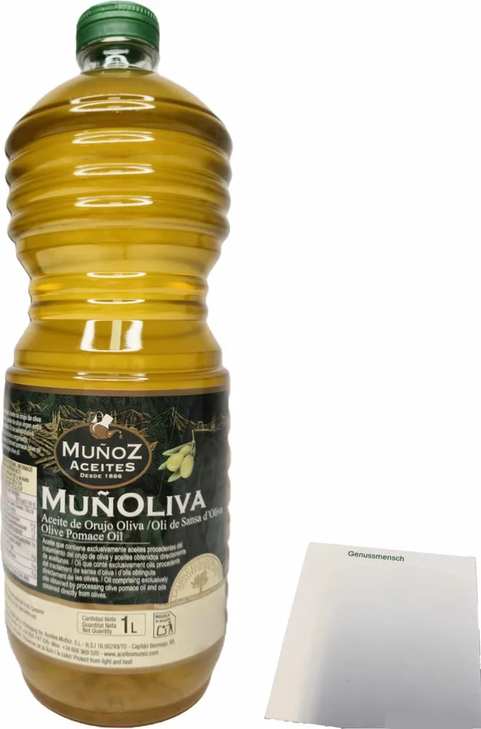 Mueloliva Olive Oil Extra Virgin Olive Oil (1L Bottle) + usy Block 1000 ml