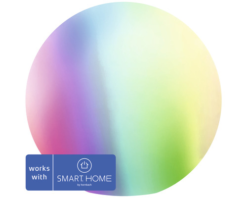 Müller Licht Tint outdoor light ball 35 cm Calluna - compatible with SMART HOME by hornbach