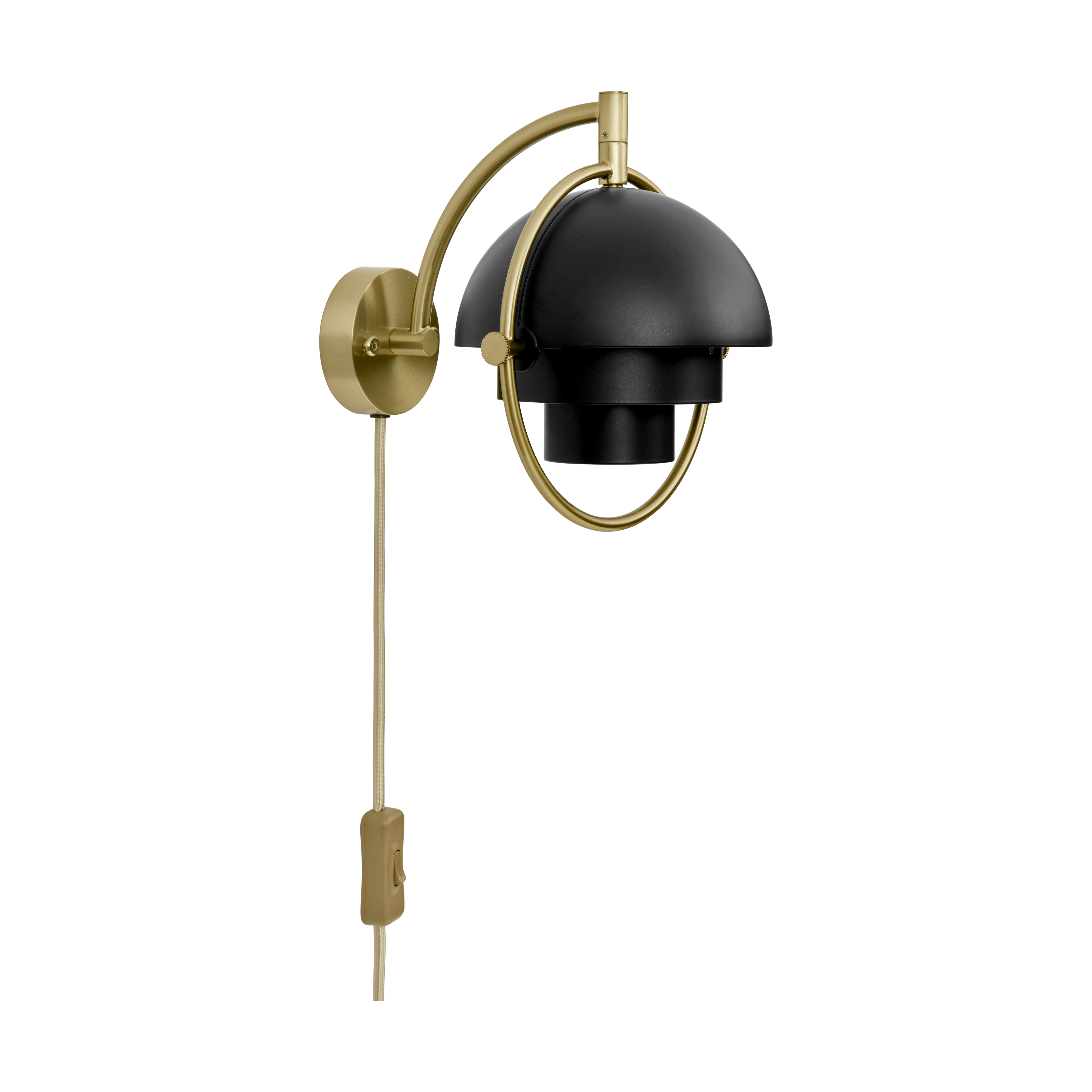 gubi Multi-Lite wall light, Black