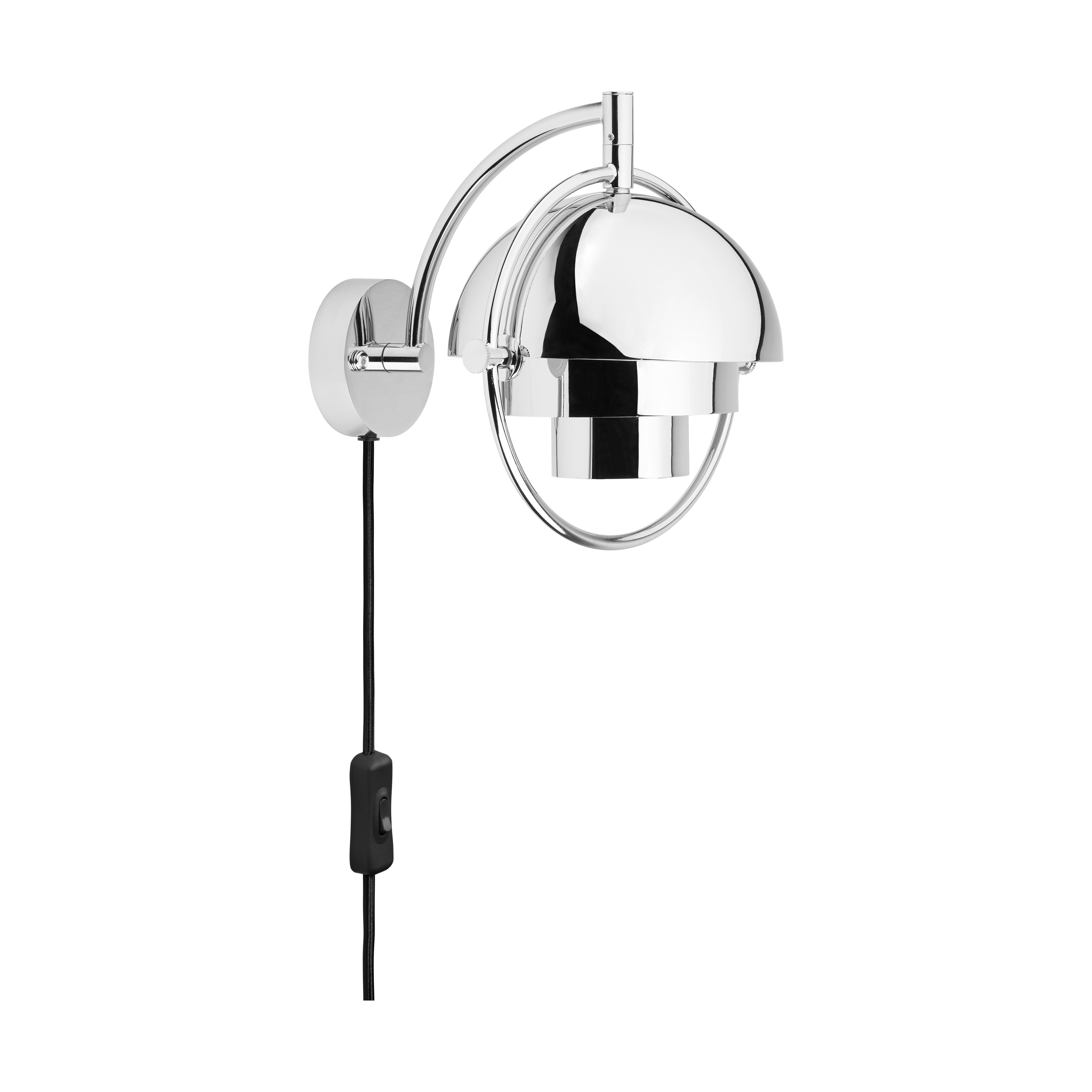 gubi Multi-Lite wall light, Silver