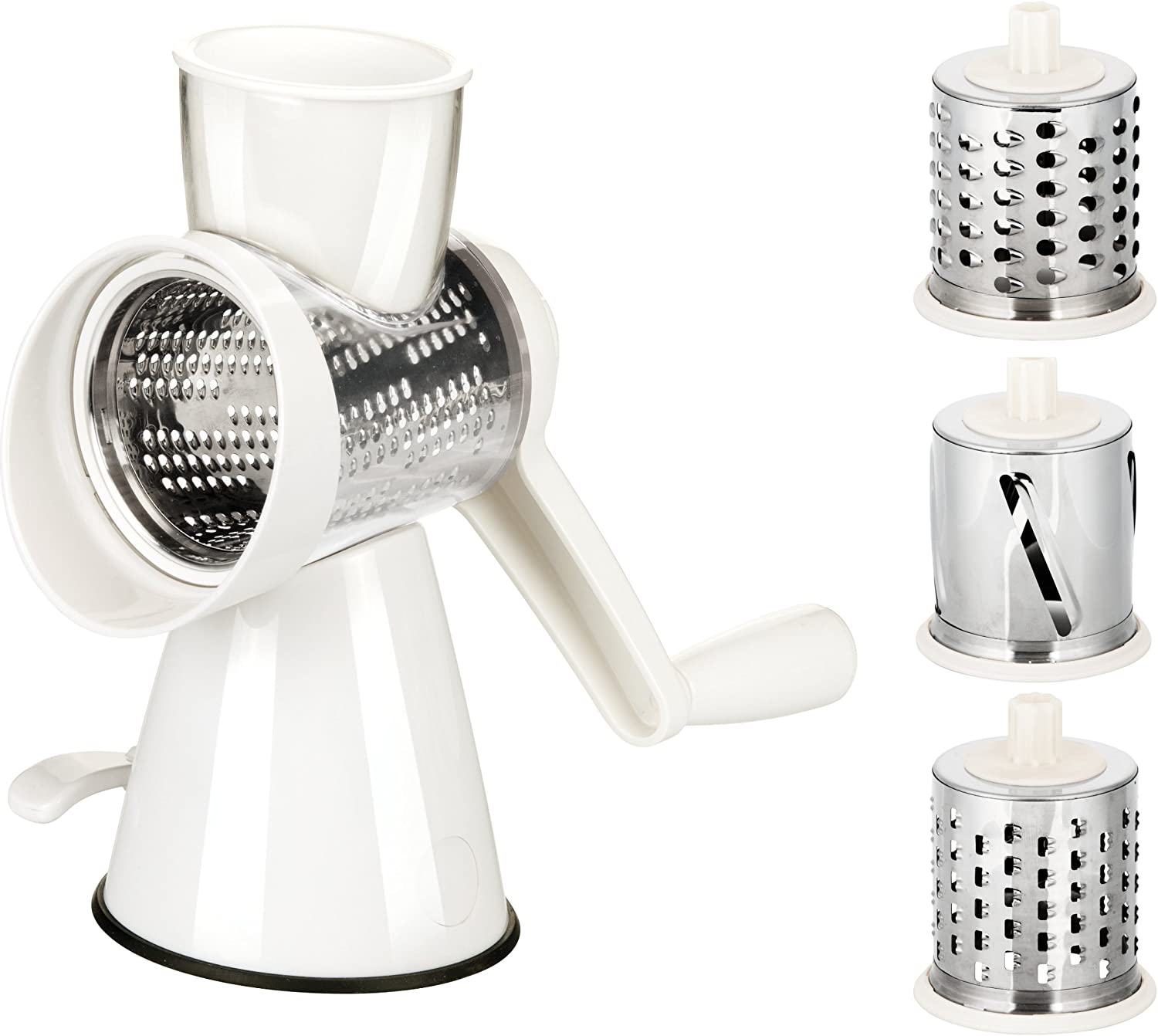 Tescoma Multi-Purpose Drum Grater Handy 4 Cutting Drums
