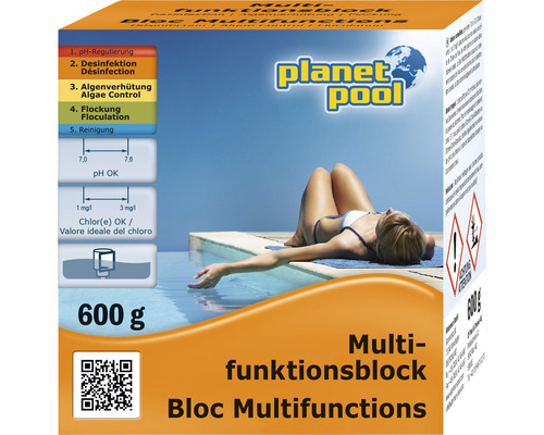 Multifunctional blocker from Planet Pool 0.6 kg