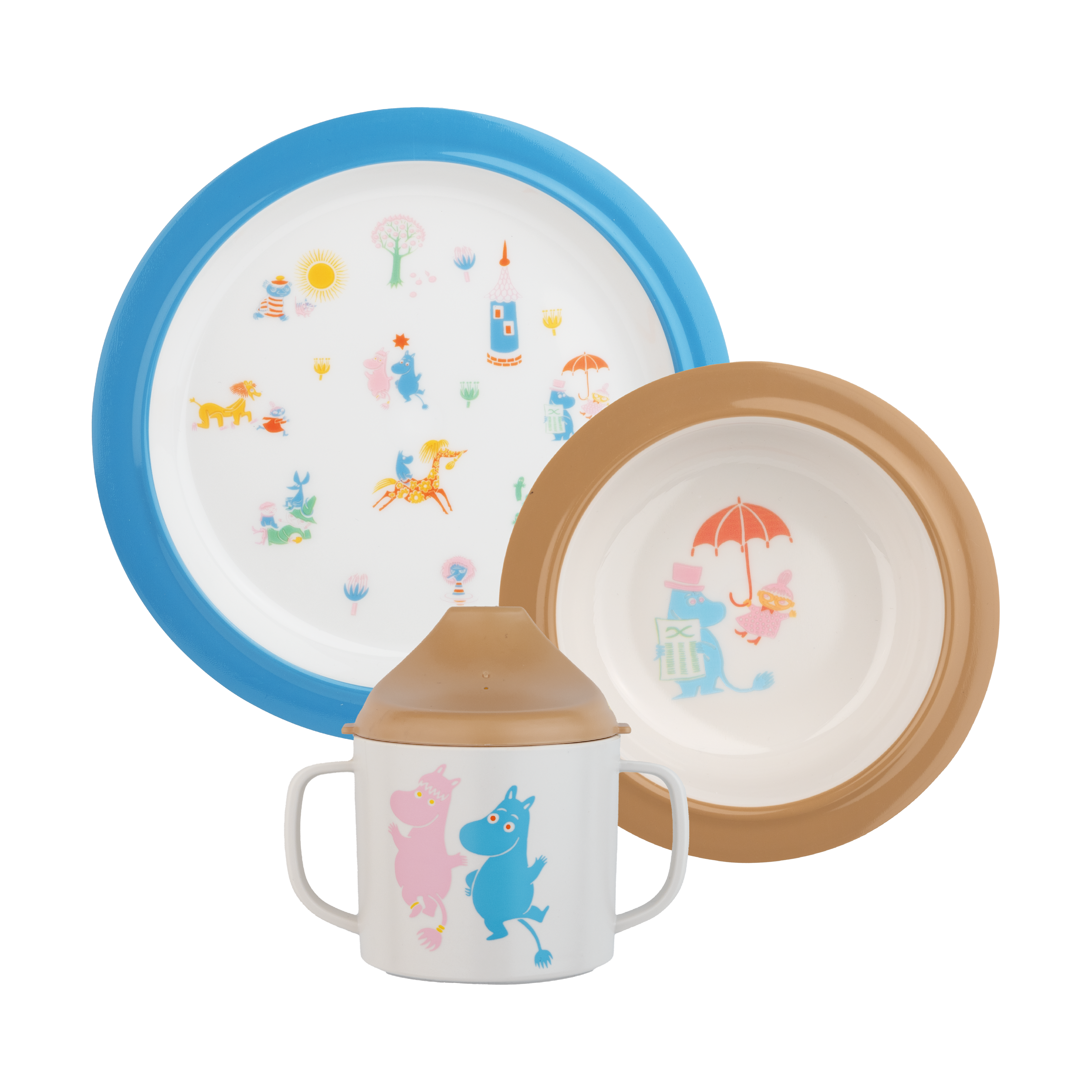 Rätt Start Moomin 80 Children's Tableware 3-piece set