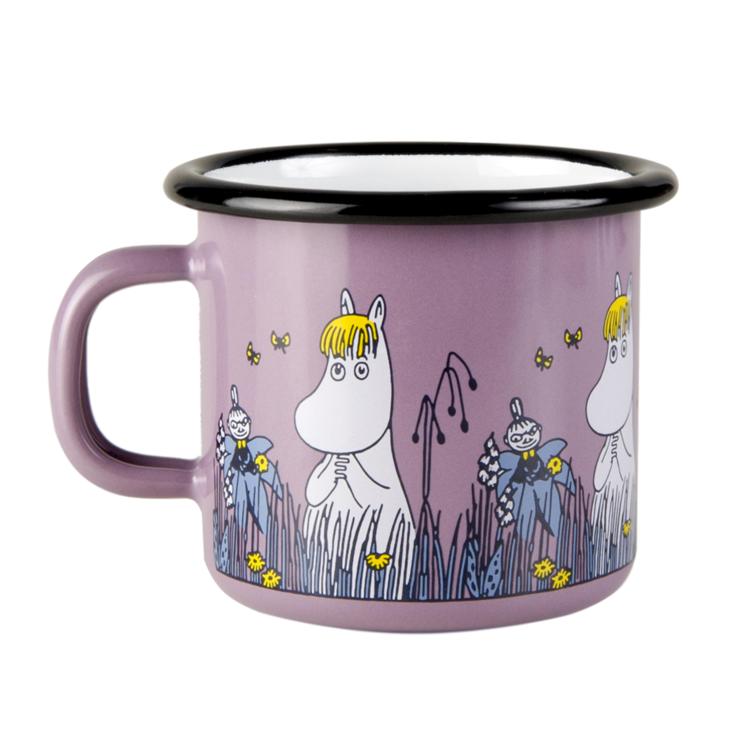 muurla Mumin Friends Enamel Mug 2,5Dl