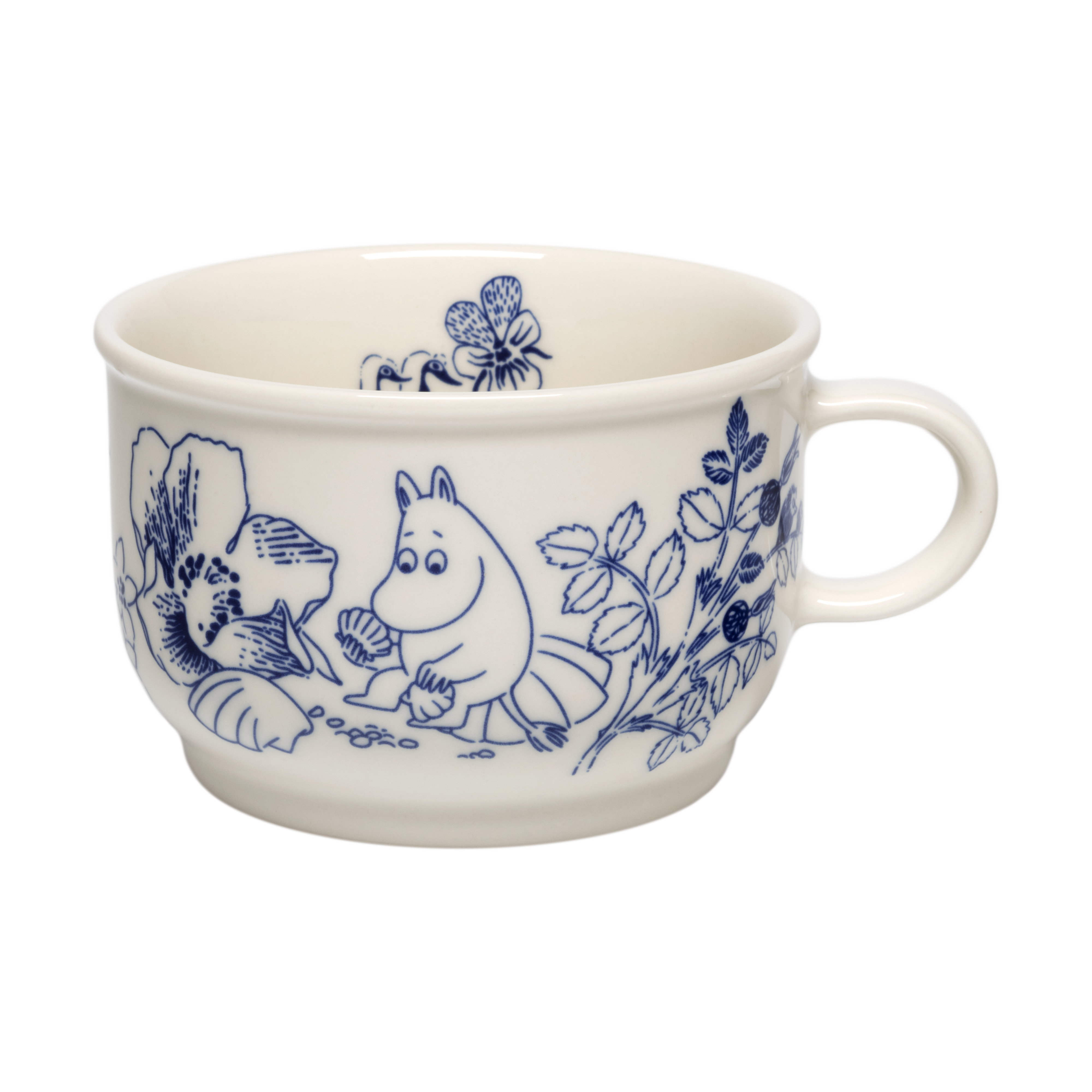 Moomin Arabia Moomin Haru Becher, Blue White