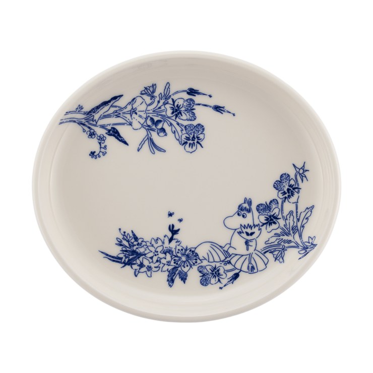 arabia Moomin Haru oval plate 16 cm